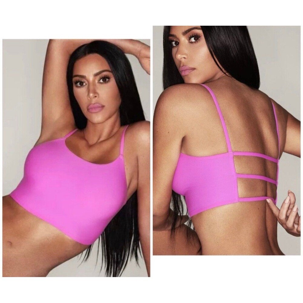 Skims Fits Everybody Strappy Back Cami Green Highlighter Size XXS - Picture 8 of 8